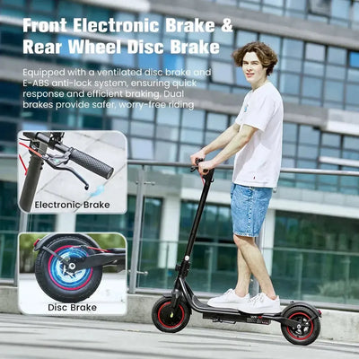 iScooter W6 Electric Scooter Foldable Urban Commuter with Dual Braking up to 35 Km/h