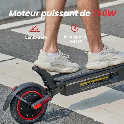 iScooter W9 Electric Scooter Foldable with App Control and LED Lights up to 40 Km/h