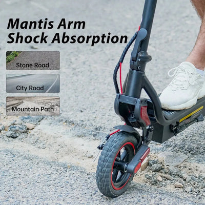 iScooter W9 Electric Scooter Foldable with App Control and LED Lights up to 40 Km/h