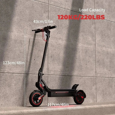 iScooter W9 Electric Scooter Foldable with App Control and LED Lights up to 40 Km/h