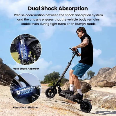 iScooter W9 Electric Scooter Foldable with App for Adults up to 45 Km/h