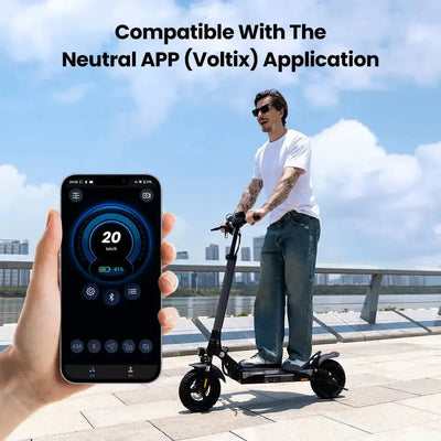 iScooter W9 Electric Scooter Foldable with App for Adults up to 45 Km/h