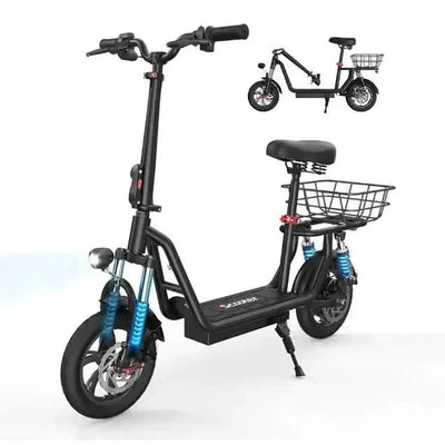 iScooter i12 Electric Scooter Foldable with 12 Inch Pneumatic Tyres up to 25 Km/h