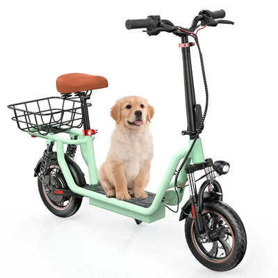 iScooter i12 Electric Scooter Foldable with 12 Inch Pneumatic Tyres up to 25 Km/h
