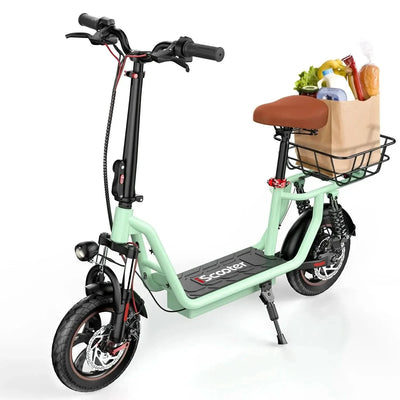 iScooter i12 Electric Scooter Foldable with 12 Inch Pneumatic Tyres up to 25 Km/h