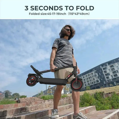 iScooter i9 Max Electric Scooter Foldable with Suspension and App up to 35 Km/h
