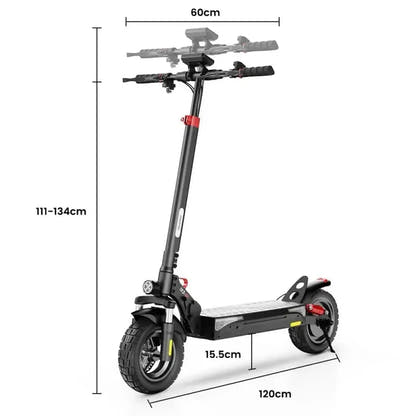 iScooter iX3 Electric Scooter Foldable with Suspension and Disc Brakes up to 40 Km/h