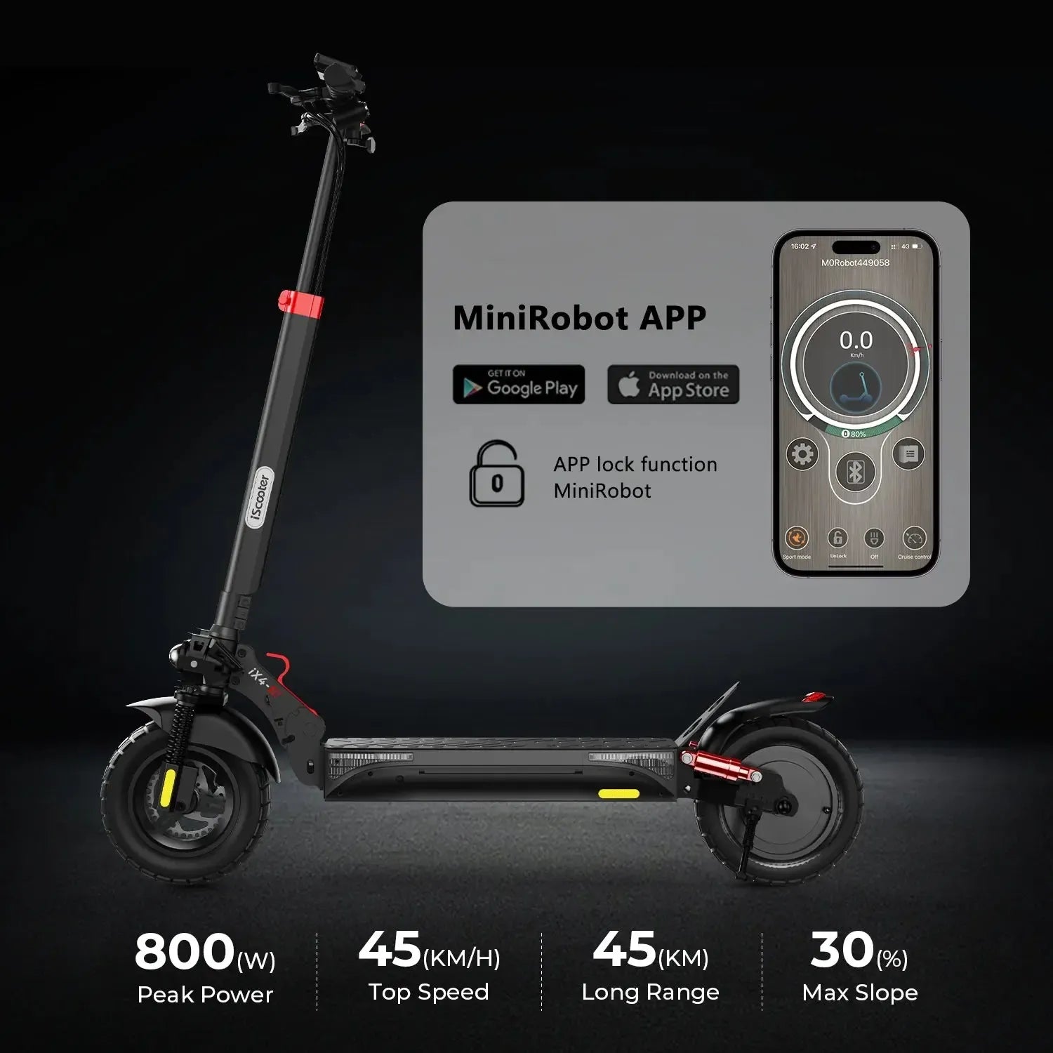 iScooter iX4 Electric Scooter