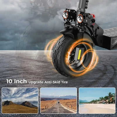 iScooter iX4 Electric Scooter Foldable with Suspension for Adults up to 45 Km/h