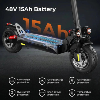 iScooter iX4 Electric Scooter Foldable with Suspension for Adults up to 45 Km/h