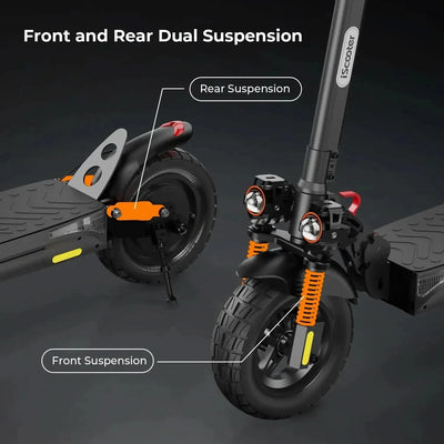 iScooter iX4 Electric Scooter Foldable with Suspension for Adults up to 45 Km/h