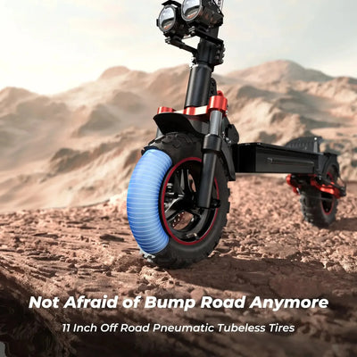 iScooter iX5S Electric Scooter Foldable with Off Road Tyres and Suspension up to 45 Km/h