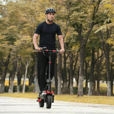 iScooter iX5S Electric Scooter Foldable with Off Road Tyres and Suspension up to 45 Km/h