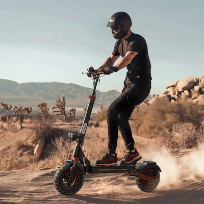 iScooter iX5S Electric Scooter Foldable with Off Road Tyres and Suspension up to 45 Km/h