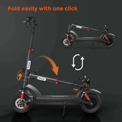 iScooter iX6 Electric Scooter Off Road Foldable with Hydraulic Brakes up to 45 Km/h