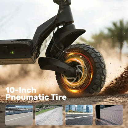 iScooter iX7 Pro Electric Scooter Foldable with Suspension and E ABS up to 60 Km/h