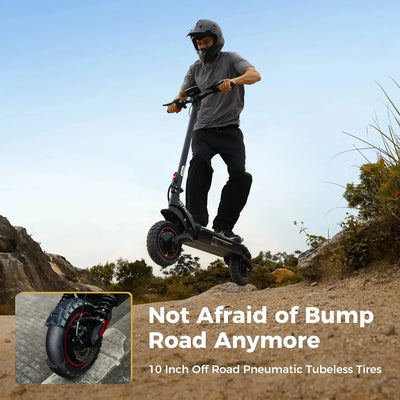 iScooter iX7 Pro Electric Scooter Foldable with Suspension and E ABS up to 60 Km/h