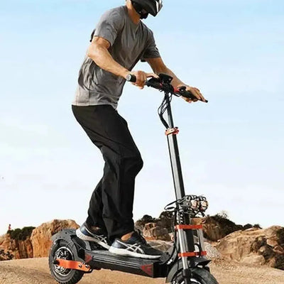 iScooter iX8 Electric Scooter Foldable with Hydraulic Suspension and E ABS up to 60 Km/h