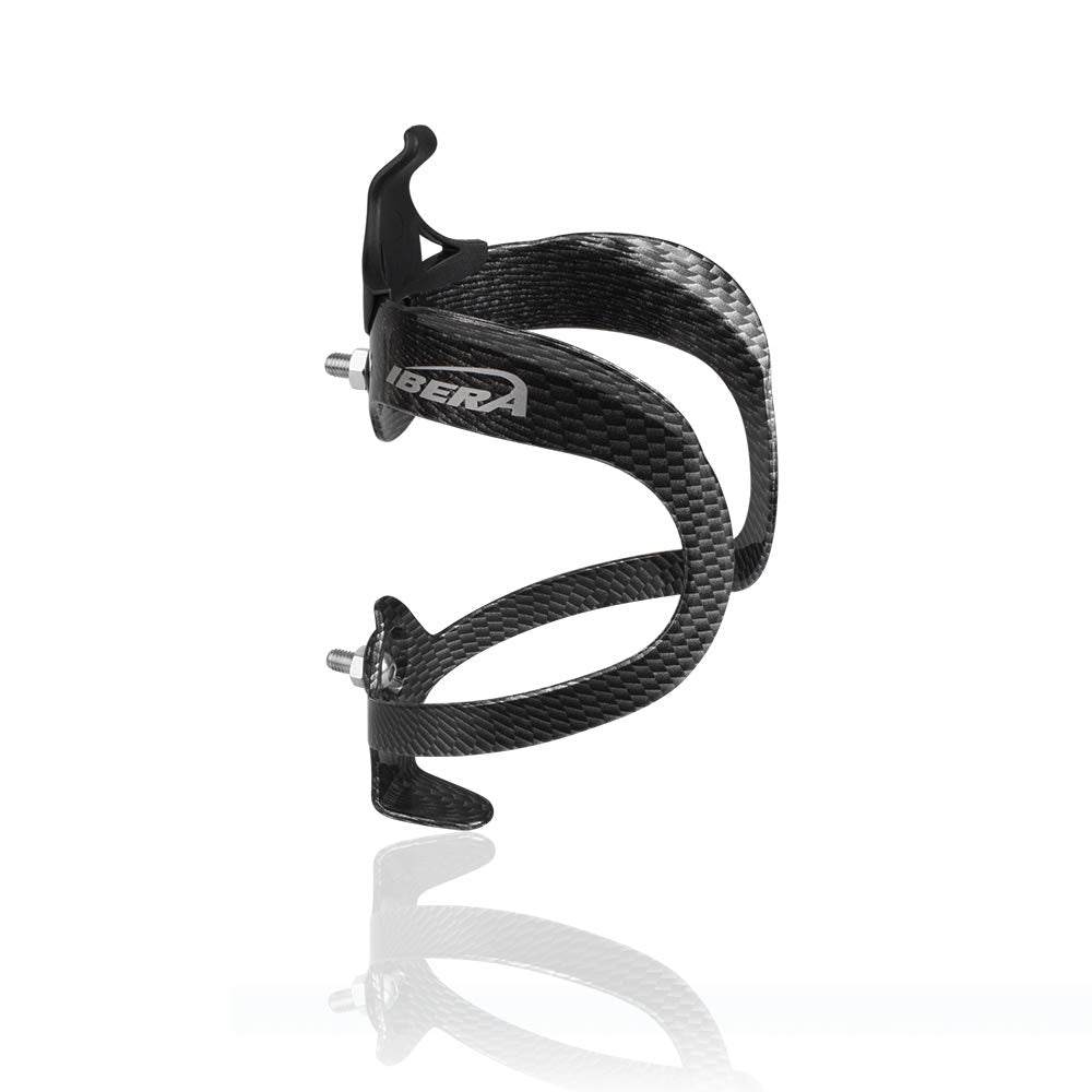 Ibera Aluminium Bottle Cage - Carbon Pattern