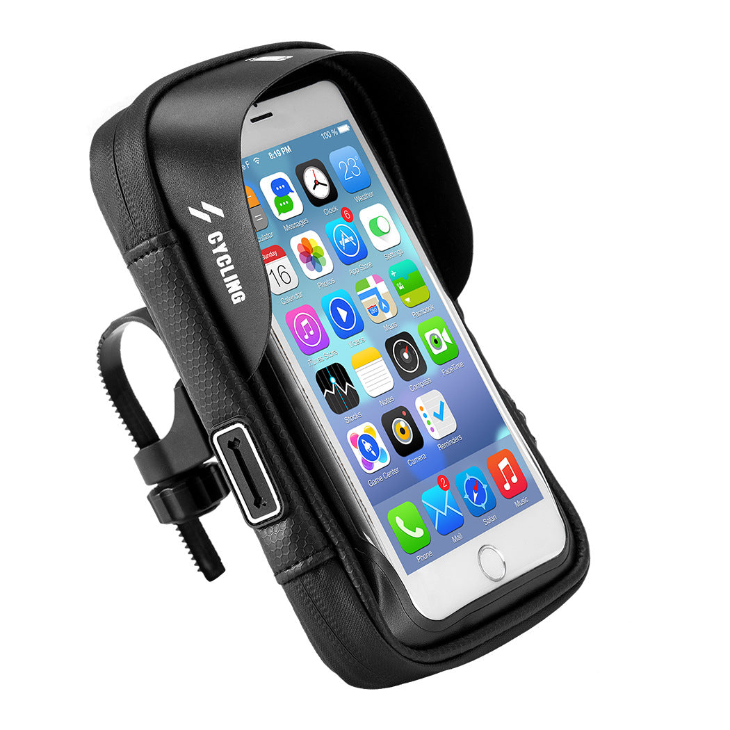 Long-Case Handlebar Bicycle Phone Bag