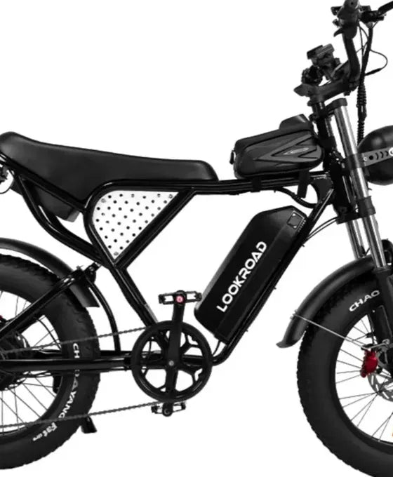LOOKROAD L20 electric bike frame and battery detail
