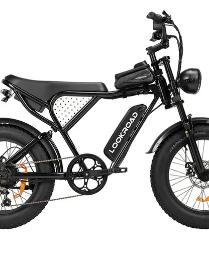 LOOKROAD L20 MIN electric bike frame and battery detail
