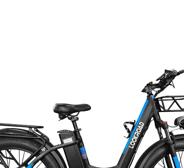 LOOKROAD L26 MIN electric bike handlebar, display and cockpit detail