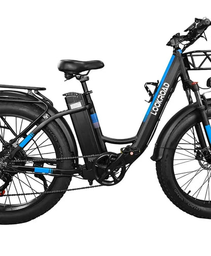 LOOKROAD L26 MIN electric bike frame and battery detail
