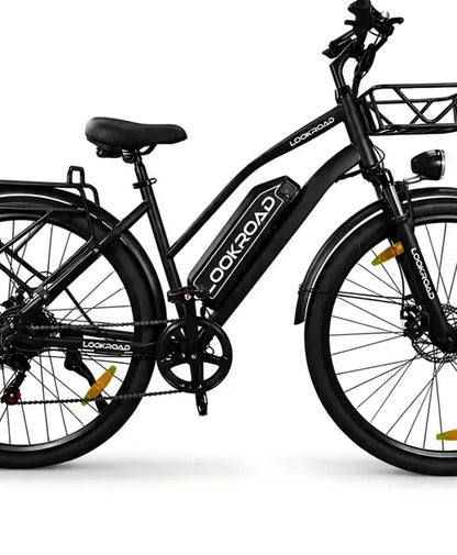 LOOKROAD L28 MIN electric bike frame and battery detail