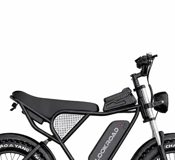 LOOKROAD Q30 electric bike handlebar, display and cockpit detail