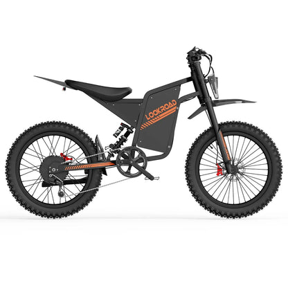 LOOKROAD Q8 electric bike in black