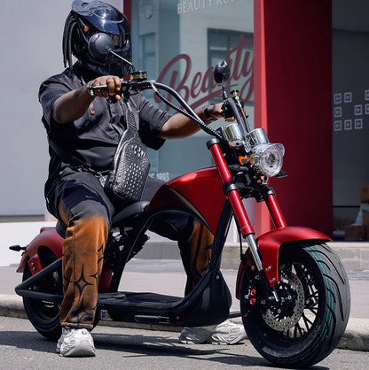 mangosteen m1p electric chopper bike