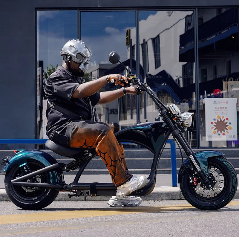 mangosteen m1p electric chopper bike