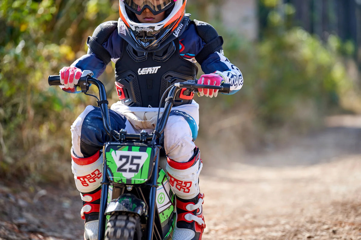 MotoTec 24V 250W Electric Mini Bike — Black supplier product view 9