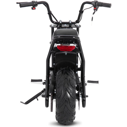 MotoTec 48V 1000W Electric Mini Bike — Black supplier product view 3