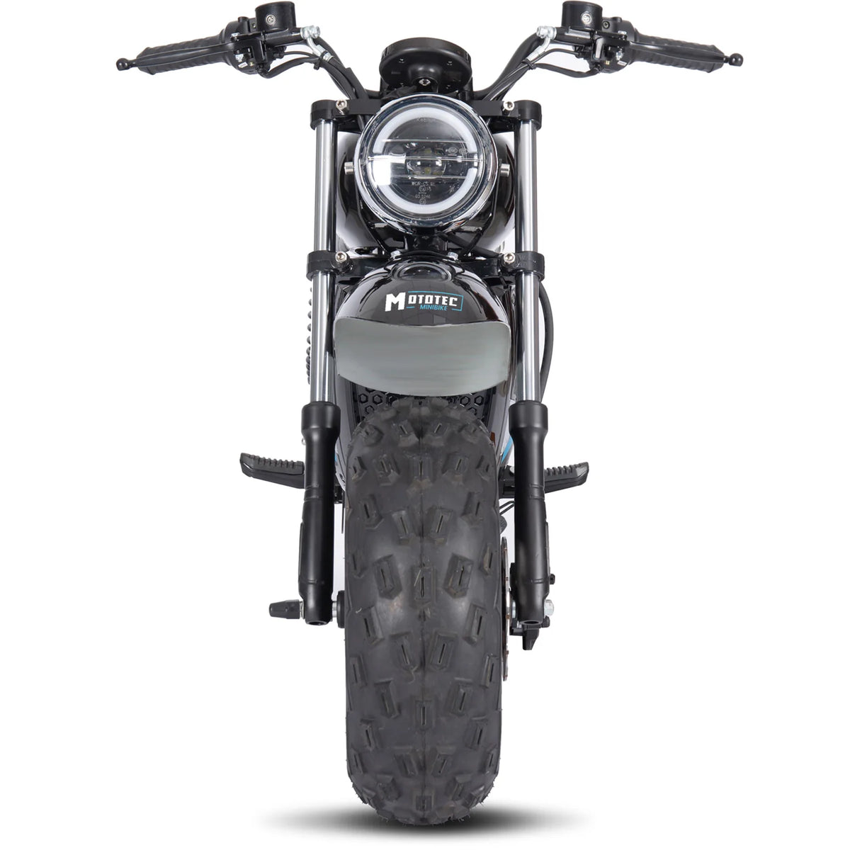 MotoTec 60V 1500W Electric Powered Mini Bike Lithium — Black supplier product view 7
