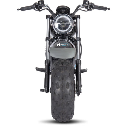 MotoTec 60V 1500W Electric Powered Mini Bike Lithium — Black supplier product view 7