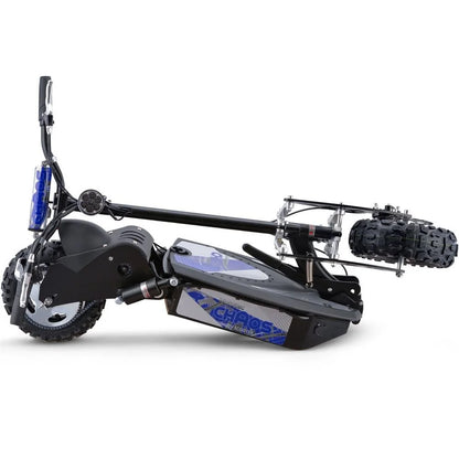 MotoTec Chaos 2000W 60V Lithium Electric Scooter — Black supplier product view 4