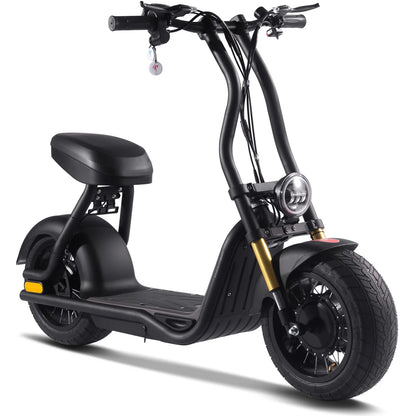 MotoTec Diablo 48V 1000W Lithium Electric Scooter — Standard complete product on white background