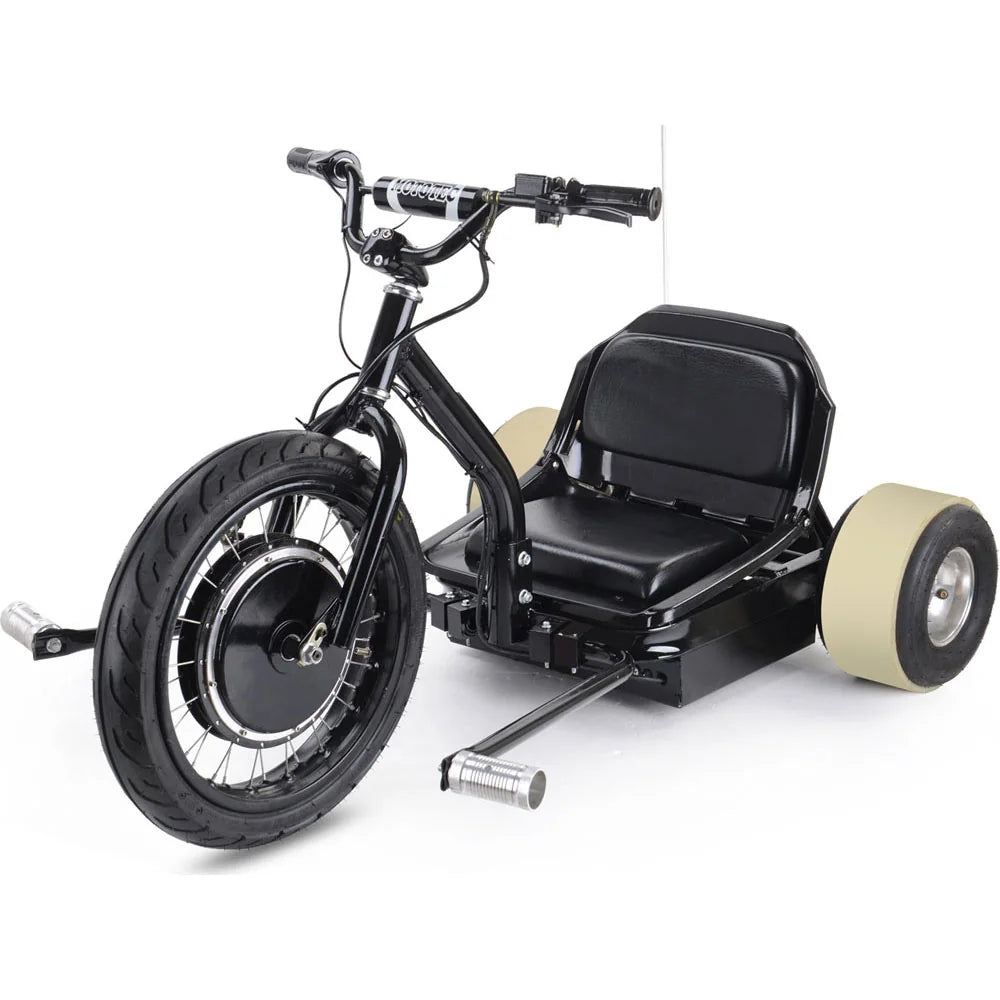 MotoTec Drifter 48V Electric Trike — Standard complete product on white background