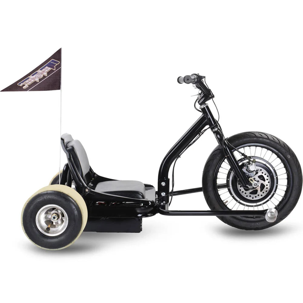 MotoTec Drifter 48V Electric Trike — Standard supplier product view 3