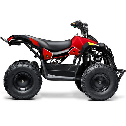 MotoTec E-Bully 36V 1000W ATV — Red supplier product view 2