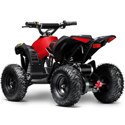 MotoTec E-Bully 36V 1000W ATV — Red supplier product view 4