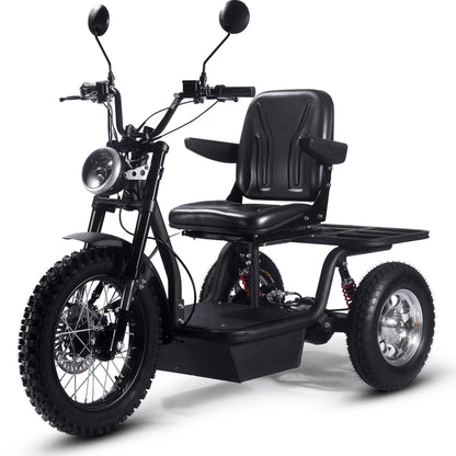MotoTec Electric Trike 60V 1800W — Standard complete product on white background