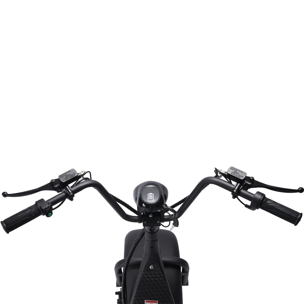 MotoTec Fat Tire 60V 18ah 2000W Lithium Electric Scooter — Black supplier product view 10