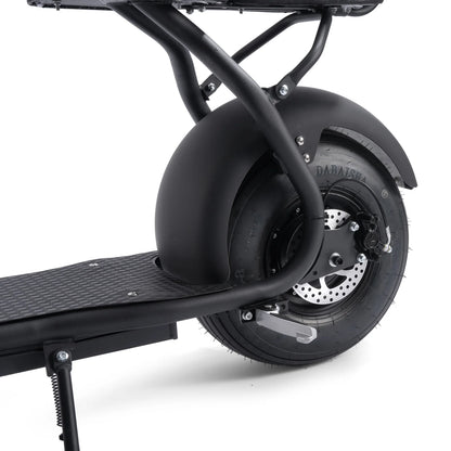 MotoTec Fat Tire 60V 18ah 2000W Lithium Electric Scooter — Black supplier product view 8