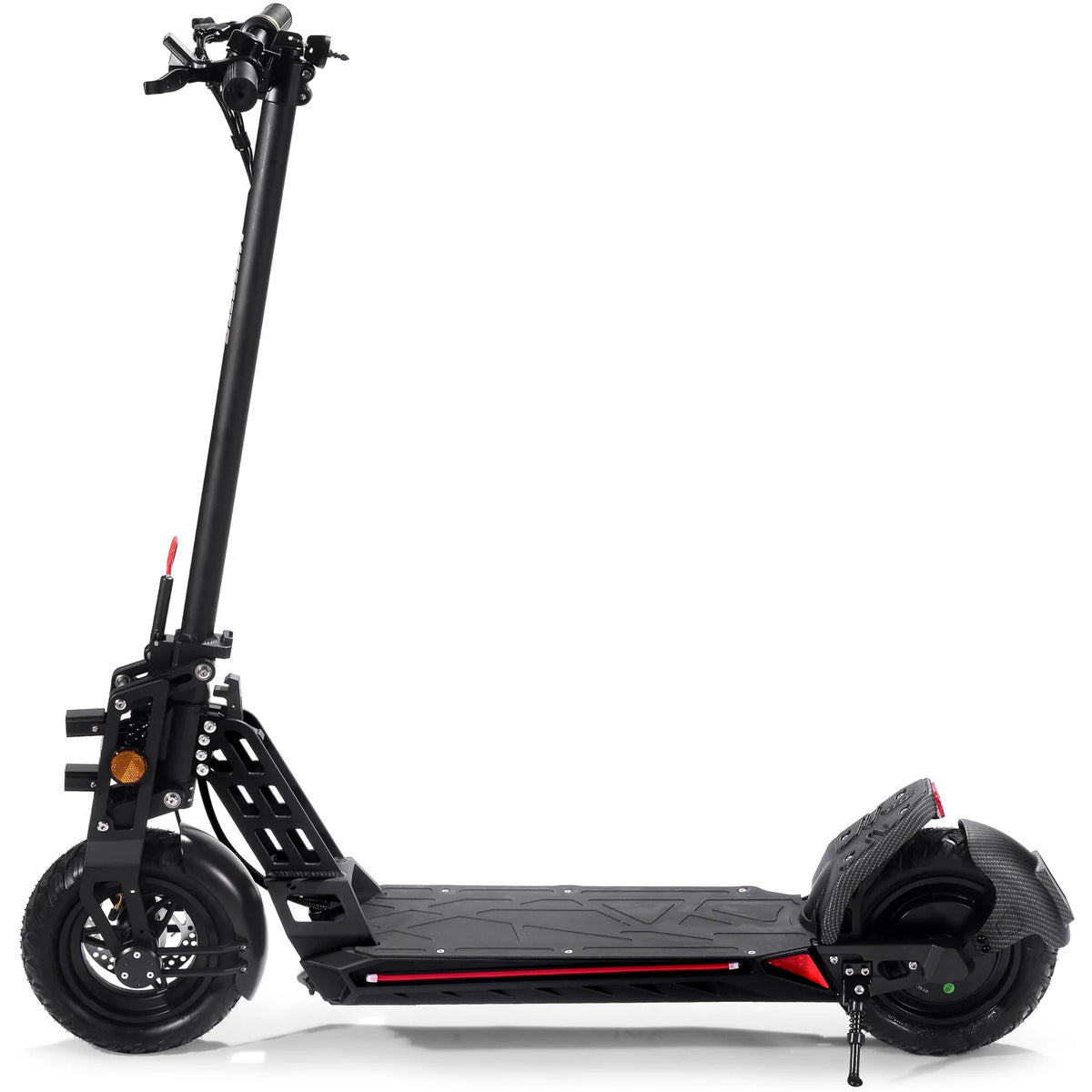 MotoTec Free Ride 48V 600W Lithium Electric Scooter — Black supplier product view 2