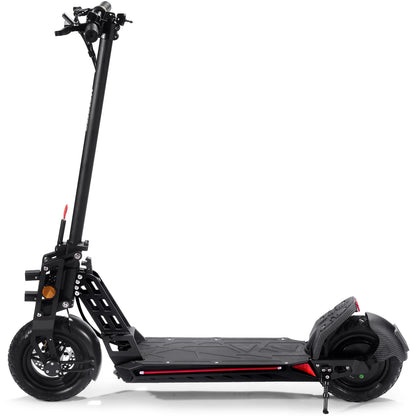 MotoTec Free Ride 48V 600W Lithium Electric Scooter — Black supplier product view 2