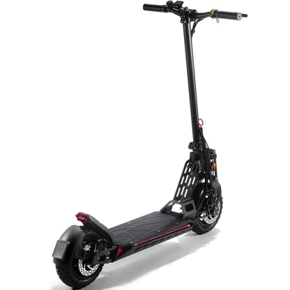 MotoTec Free Ride 48V 600W Lithium Electric Scooter — Black supplier product view 4