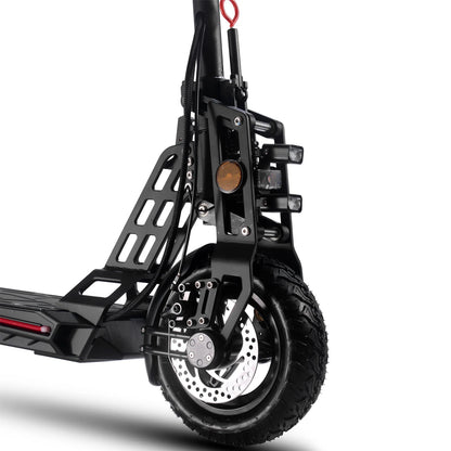 MotoTec Free Ride 48V 600W Lithium Electric Scooter — Black supplier product view 8